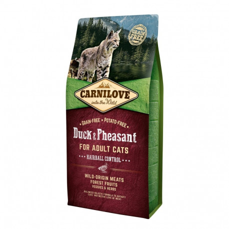 Carnilove Duck & Pheasant for Adult cat food 6 kg