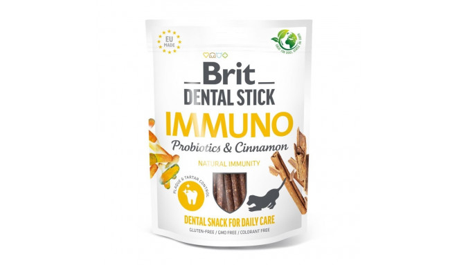 Brit Dental Stick Immuno närimispulgad koertele 7tk 251g