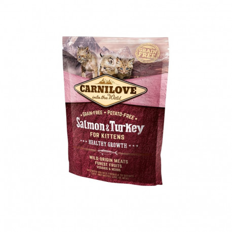 Carnilove Salmon & Turkey for Kittens cat food 400g