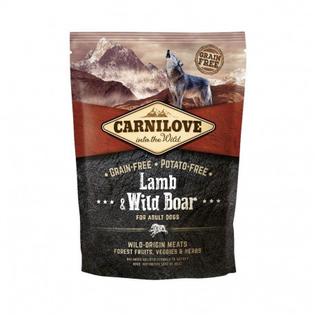 Carnilove Lamb & Wild Boar for Adult dog food 1.5 kg