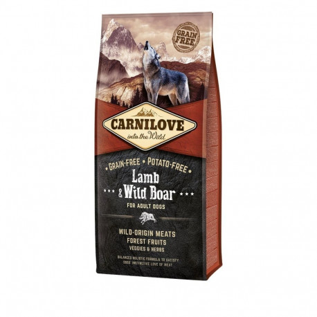 Carnilove Lamb & Wild Boar for Adult koeratoit 12 kg