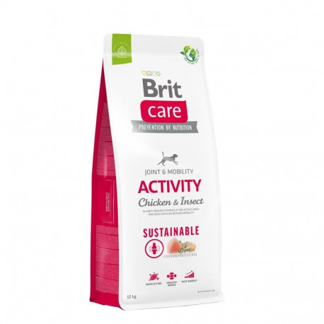 Brit Care Sustainable Activity Chicken & Insect koeratoit 12kg