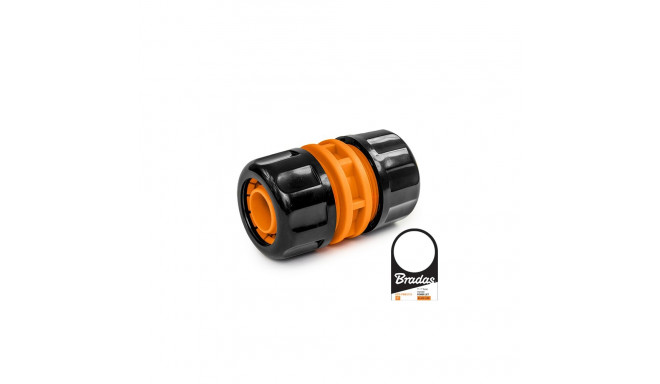 BLACK LINE Hose mender 1" with label