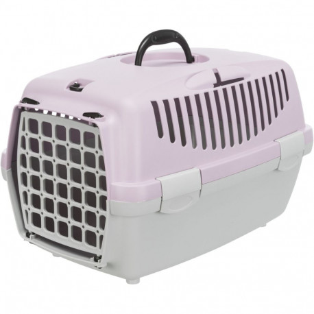 Capri 1 transport box, XS: 32 × 31 × 48 cm, light grey/light lilac