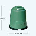 Biowaste Composter Rapid, 280L - with bottom plate