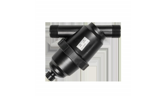 Screen filter, mesh 120, 1 1/2" male threads