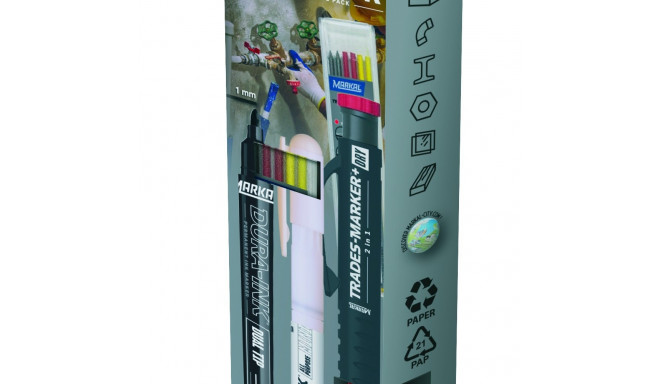 Torumeeste markerite komplekt Markal PLUMB´PACK