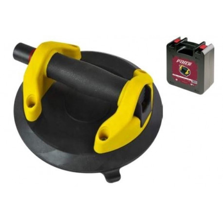 Suction cup with vacuum pump for flat surfaces, 20cm, max 100kg