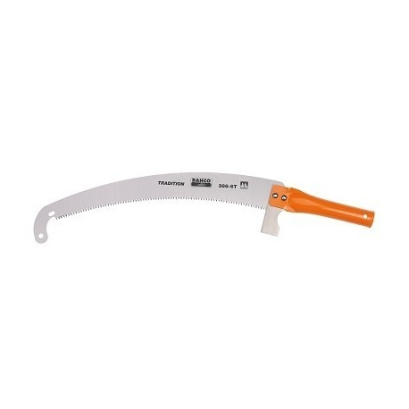 Pole pruning saw 360mm 6TPI with striking knife and hook fileable