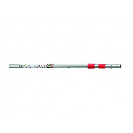 Aluminium telescopic extension pole 2,0-5,0m
