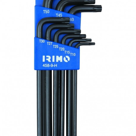 Must L-Keys viimistletud torx-otsa meetriline komplekt, 9 tk