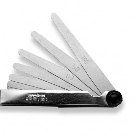 Leaf caliper set 0.1 - 2.0 mm SCALA