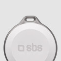 SBS Track My Circle Waterproof IP65 Locator Compatible with Apple Find My - White