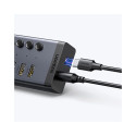 [RETURNED ITEM] Ugreen multifunctional HUB 7in1 USB Type C - 7x USB Type A 3.0 PD DC 12V gray (CM481