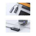 [RETURNED ITEM] Ugreen multifunctional HUB 7in1 USB Type C - 7x USB Type A 3.0 PD DC 12V gray (CM481