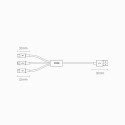 Baseus Superior 3in1 USB Cable - Lightning / USB Type C / Micro USB 3.5 A 1.5 m White (CAMLTYS-02)