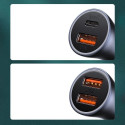 Baseus Golden Contactor Pro fast car charger USB Type C / USB 40 W Power Delivery 3.0 Quick Charge 4