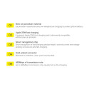 3in1 USB - micro USB / Lightning / USB C 3.5A 1.2m cable Baseus StarSpeed - black