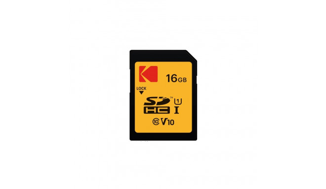 Kodak SD 16GB UHS1 U1 V10 Premium EKMSD16GHC10K