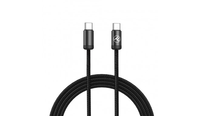 Tellur Minimalist USB-C to USB-C cable, 240W,2m, black