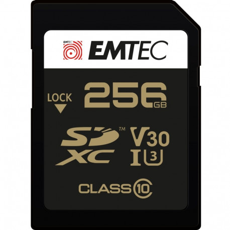 Emtec SDXC 256GB UHS-I U3 SpeedIN Pro