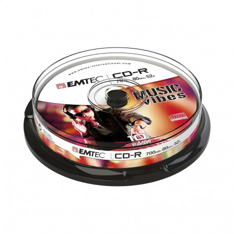 Emtec CD-R 700MB/80MIN 52x Cake Box 10 pcs