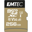 Emtec mSD 256GB UHS-I U3 V30 SpeedIN Pro