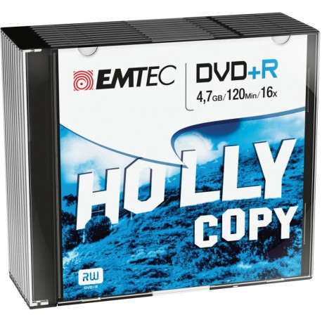 Emtec DVD+R 4,7GB 16x Holly Copy 10 pcs