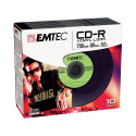 Emtec CD-R 700MB 52x Vinyl Look 10 pcs