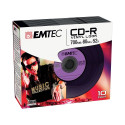 Emtec CD-R 700MB 52x Vinyl Look 10 pcs