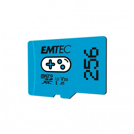 Emtec MicroSDXC 256GB UHSI U3 V30 A1 Gaming Blue