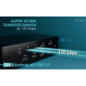 i-tec Thunderbolt5 Quat tro Dis. Dock. Station