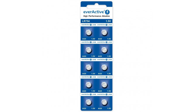 ALKALINE MINI BATTERIES AG5 BLISTER 10 PCS.