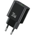 Charger 30W 1xUSB-C 1xUSB-A Fast Charging