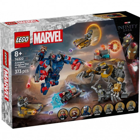 Bricks Super Heroes ehituskomplekt 76322 Avengers: Endgame Thor vs. Chitauri