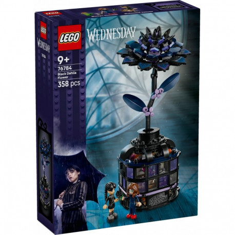 Bricks Wednesday 76784 Black Dahlia Flower