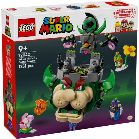 Bricks Super Mario 72042 Prince Florian & Castle Bowser