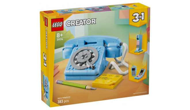 Bricks Creator 31174 retrotelefon
