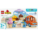 Bricks DUPLO Bluey 10458 Ice Cream Trip with Bluey