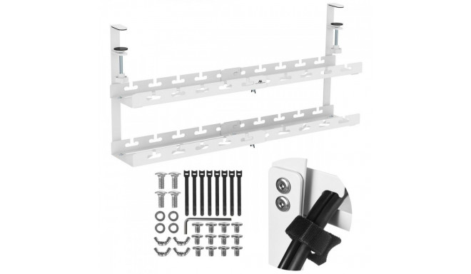 Under-desk cable organizer, MC-102W