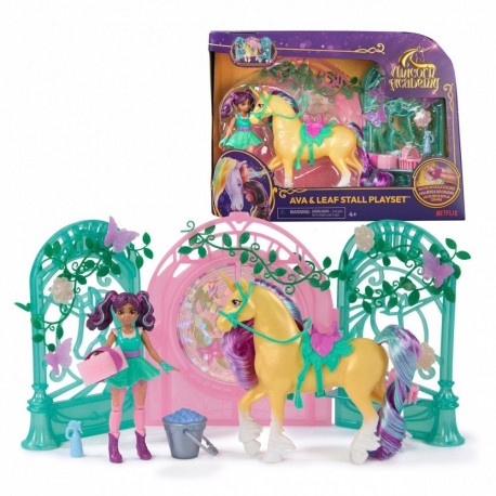 Figures set Unicorn Academy Ava and Colour Change Leaf