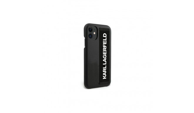 Karl Lagerfeld KLHCP12SSTKLBK iPhone 12 mini 5.4" must kõvakaaneline ümbris