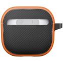 Case UNIQ Clyde AirPods 4 Lock ümbris oranž