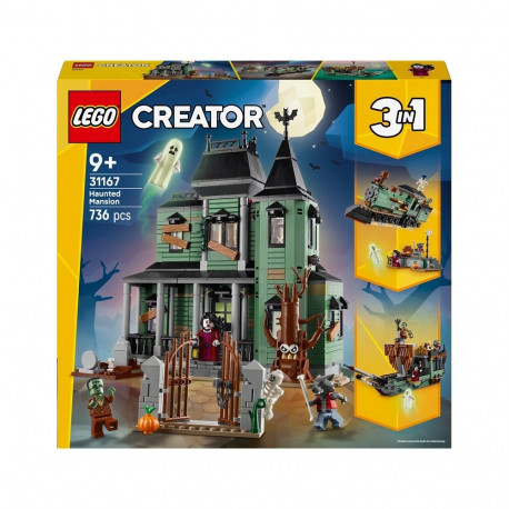 CONSTRUCT LEGO HAUNTED MANSION 31167