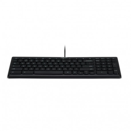 Acer klaviatuur AKW900 juhtmega US International, must
