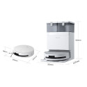 Ecovacs Robotic Vacuum Cleaner | DEEBOT X8 OMNI | Wet&Dry | Lithium-Ion | 5200 mAh | Dust capacity 0