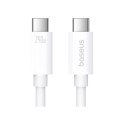 Baseus USB-C - USB-C kaabel 1 m valge (1024213)
