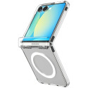 Spigen Ultra Hybrid Pro Mag MagSafe ümbris Samsung Galaxy Z Flip7 läbipaistev