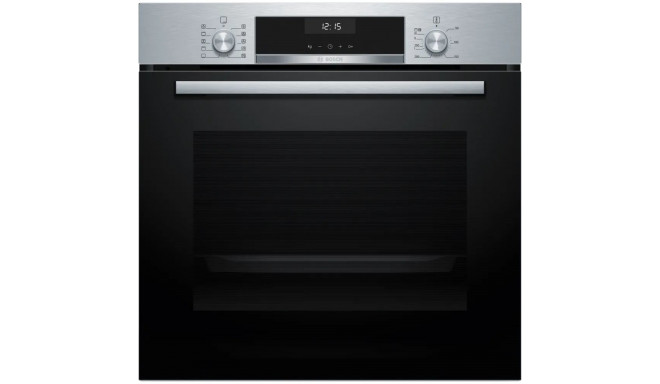 Bosch Oven | HBG517CS3 | 71 L | Electric | Hydrolytic | Knobs | Height 59.5 cm | Width 59.4 cm | Sta