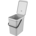 Brabantia Sort & Go Waste Bin Light Gray 25 L